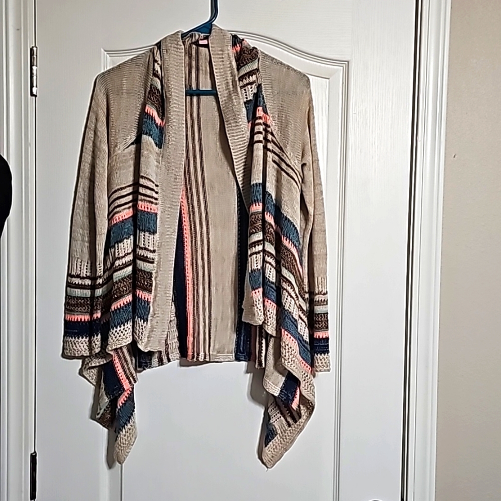 Womens Open Front Cardigan